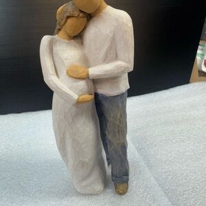 Willow Tree Resin Figurine Home. Handpainted 8.5 Inches Pregnancy Mother’s Day